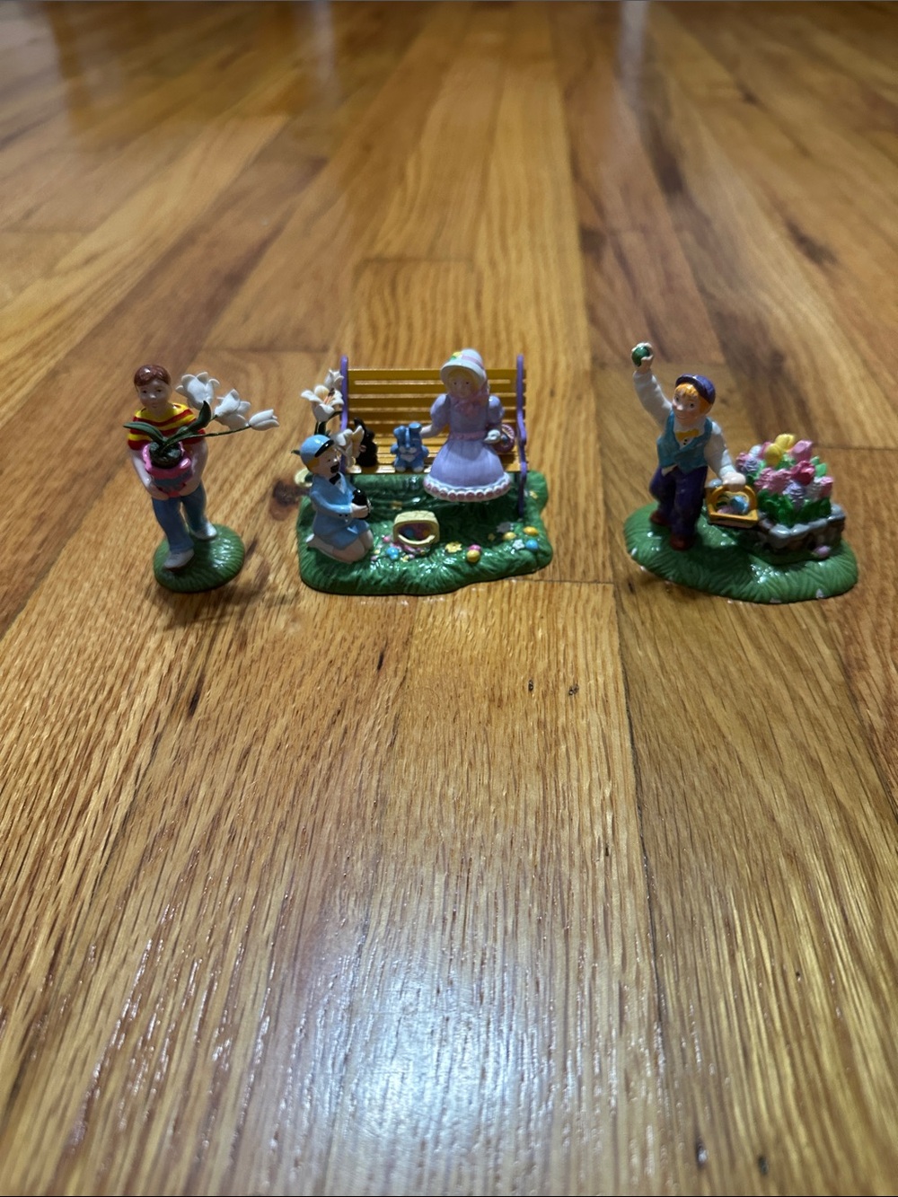 Very rare Department 56 Easter accessories
